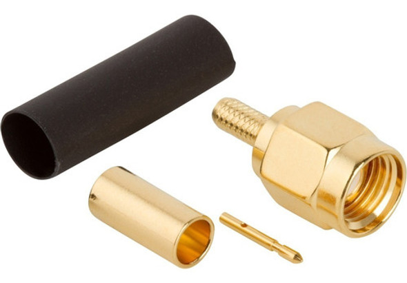 Conector Sma Macho Crimp Rg-58 (50 Ohms) - Bajo Ruido Iu 0 Conector Sma Macho Crimp Rg-58 (50 Ohms) - Bajo Ruido Iu 0