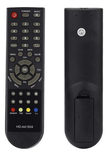 Control Remoto Hd-aa1604 Compatible Con Gelect Lcd Smart Tv 0