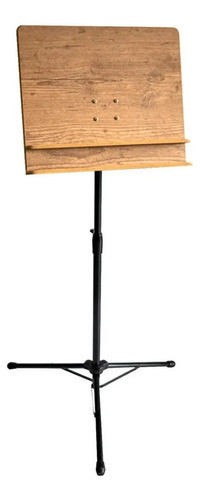 Suporte Para Partitura Saty 5050-m Madeira C/ Porta Batuta 1