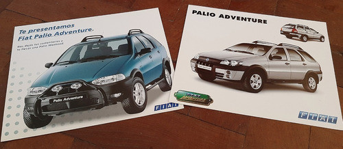 Folletos Fiat Palio Adventure (x2) 0