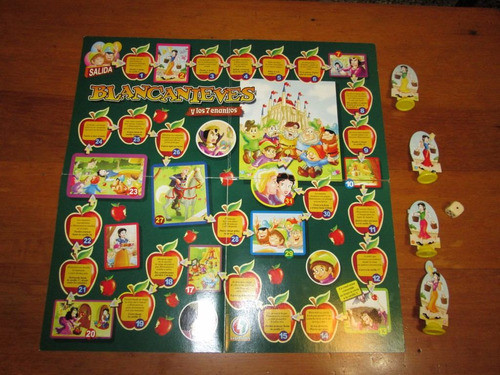 Juego Mesa Blancanieves Y Los 7 Enanitos Lugano Toys Boedo 1