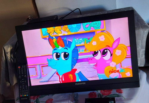 Tv Led Panavox 24 - Soporte Pared - Control - Mercado Pago 0