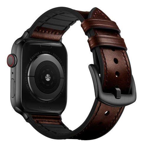 Malla Para Apple Watch 38/40mm Ouheng Chocolate Marron 0