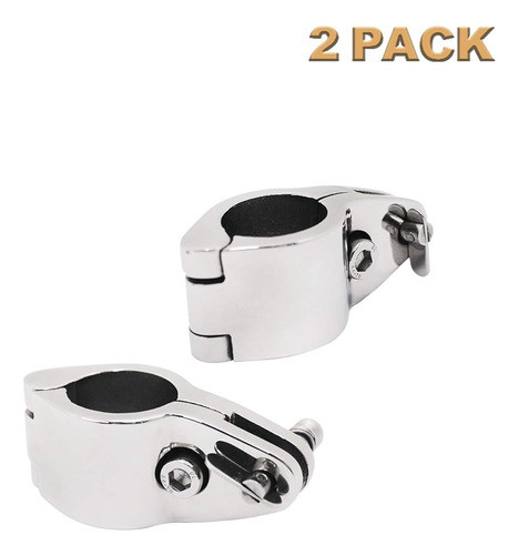 ~? Shenghuiss Par 1 Pulgada Barco Bimini Top Bisagra Jaw Sli 1