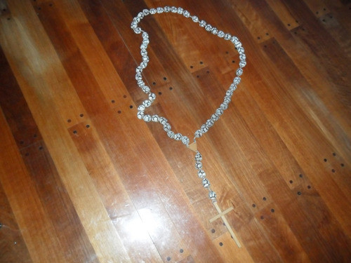 Antiguo Rosario Para Decoración. 1,39 M. 0