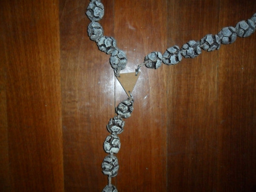 Antiguo Rosario Para Decoración. 1,39 M. 1