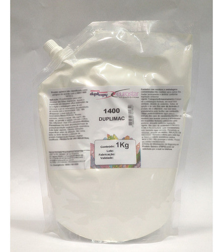Pó Antimaculador / Anti-decalque Duplicopy C/ 1kg. 1