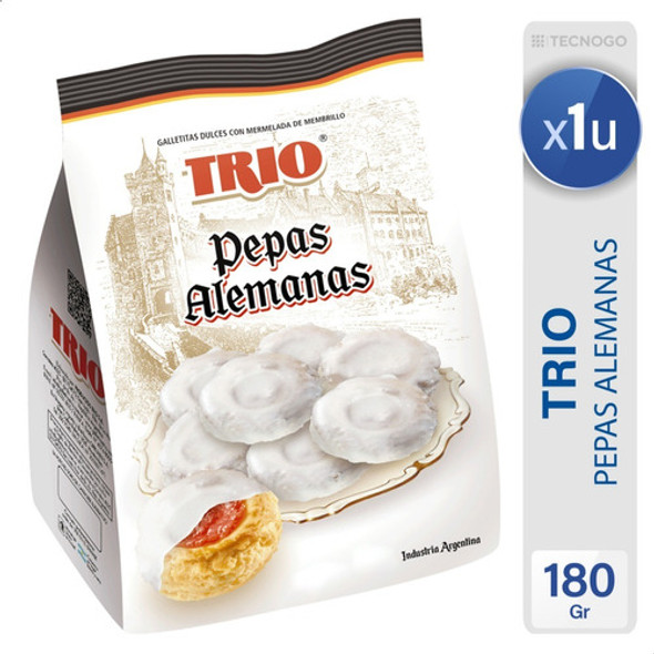 Galletitas Pepas Alemanas Trio - Mejor Precio 0