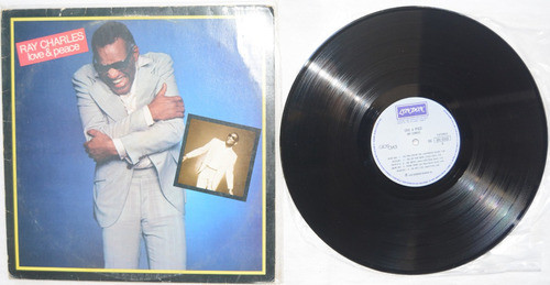 Frt Grátis Ray Charles Love Peace Lp Nacional Impecável 0