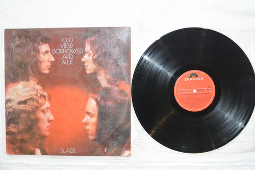 Slade Old New Borrowed And Blue Lp Nacional 0