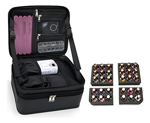 Bolsa Organizadora De Esmalte De Uñas, Estuche De Viaje Con 1