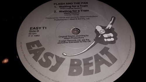 Flash And The Pan Waiting For A Train Vinilo Maxi Uk 1983 1