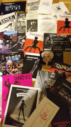 Lote Colección 25 Programas De Teatro Tango Desde 1994 Lote 0