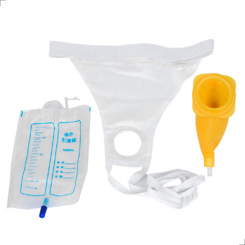 Mictório Cueca Bolsa P/ Idosos Homens Acamados Incontinência 0