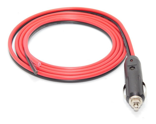 Conector Toma Macho 12v Encendedor Indicador Led 3 Mts Cable 1