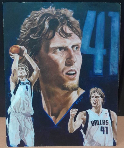 Tarjeta Dallas Marvericks - Dirk Nowitzki - Original!! 0