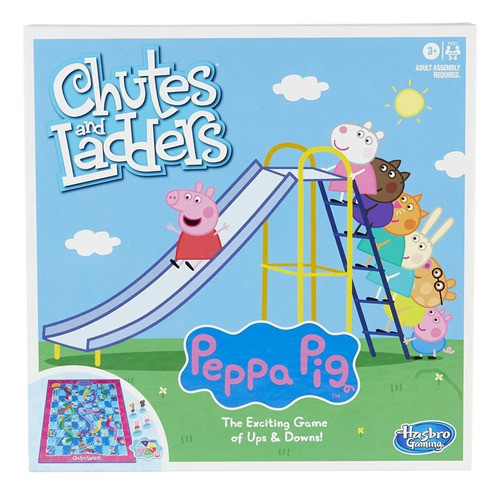 Chutes And Ladders Peppa Pig - Hasbro - + 3 Años 0