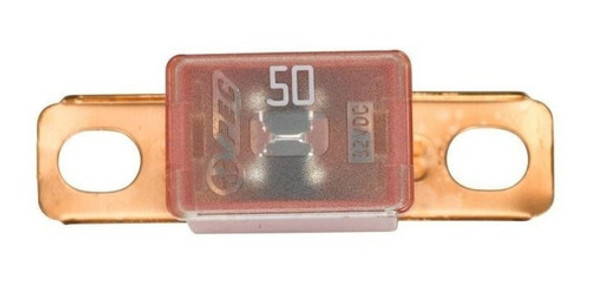 Fusible Muela Macho 90º Corto Rojo 50a D214 1