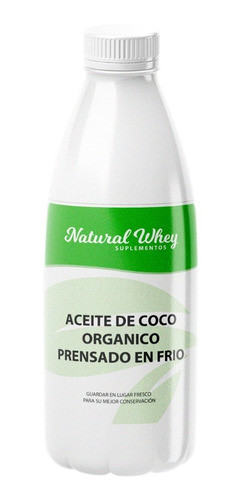 Aceite De Coco Prensado En Frío Org Non Gmo 1 Litro 0