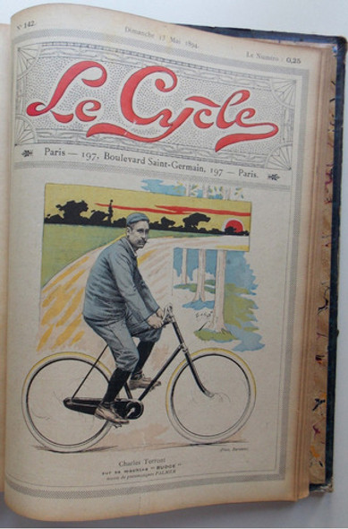 Le Cycle Volumen De Revistas Francesas Bicicletas 1894 0