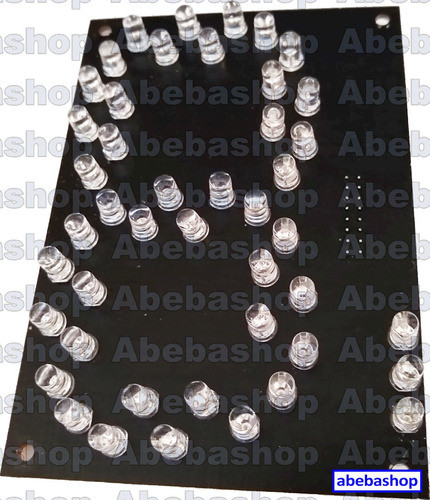 Pack 8x Display Segmentos 12v 10cm Altura Rojo Cartel Leds 0