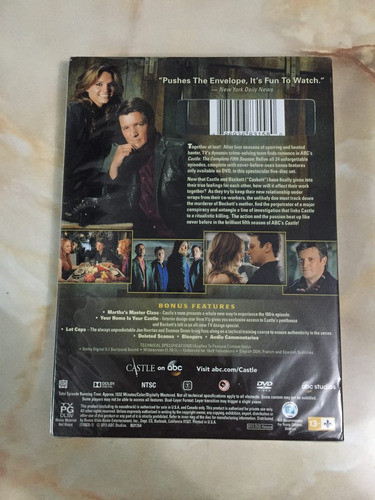 Castle ( Serie De Tv ) Temporada 5 En Dvd Original En Stock! 1