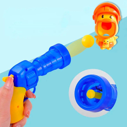Pistola Lanza Pelotas Tiro Al Blanco Juguete Niño Niña 1