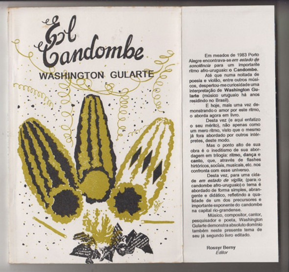 1991 Uruguay El Candombe Washington Gularte Edicion Brasil 0