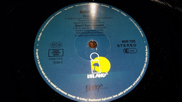 Aswad Don't Turn Around Vinilo Maxi Europe Excelente 1988 1
