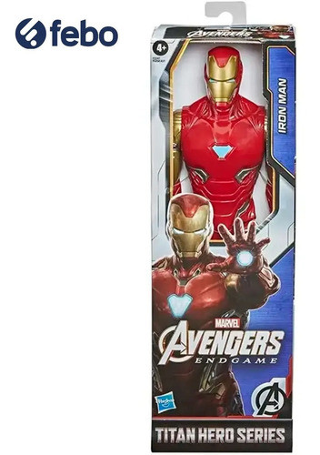 Ironman 30 Cm Marvel Hasbro Original Super Heroes Febo 1