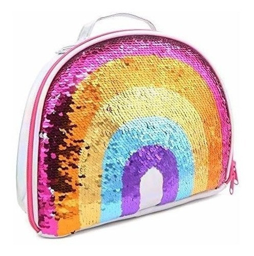 Bolsa De Almuerzo Con Lentejuelas Abatibles, Bolsa De Asas R 0
