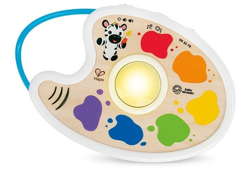 Paleta De Colores Con Luz Y Sonido Baby Einstein Hape 0