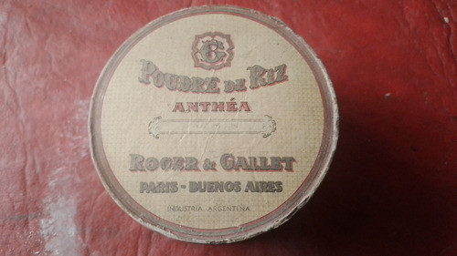 Antiguo Pote - Polvo Facial - Poudre De Riz - Años 30 0