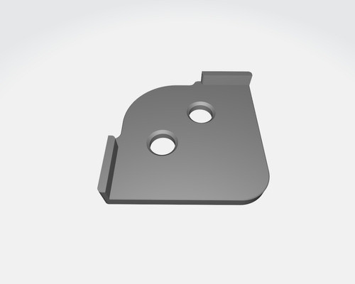 Plantilla Para Router Fresadora Tupi Esquina Radio 40mm 0