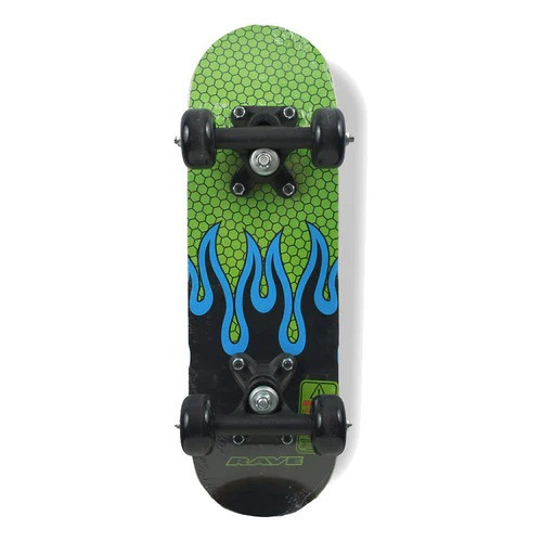Skateboard Patineta 43cm Mini Skate Verde Ik0454 0