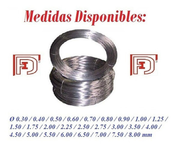 Alambre Cuerda De Piano 0,40mm X Rollo 1/4 1