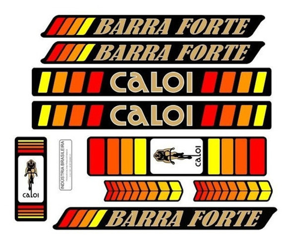 Adesivo Para Caloi Barra Forte 1979  Ano 79 1979 0