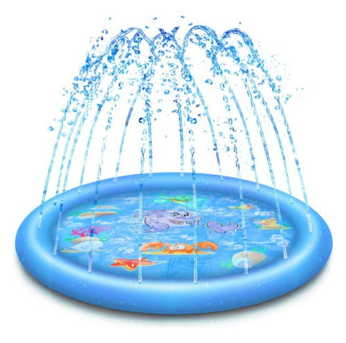 Sprinkler Mat Yard Outdoor Fun Splash Brinquedo De Água 0