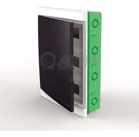 Caja Tablero Para Termicas Din 36 Bocas Modulos Embutir Pvc 0