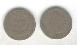 Moneda Estados Unidos 1 Centavo Año 1903, Cabeza De Indio!!! 0