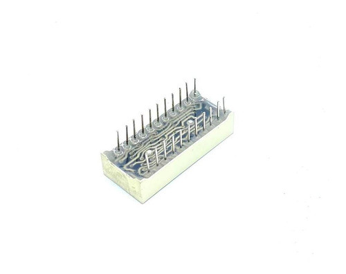Kit C/05 Pçs  Display De 7 Seg. Com 4 Dig. 22pinos 31x6x13mm 1