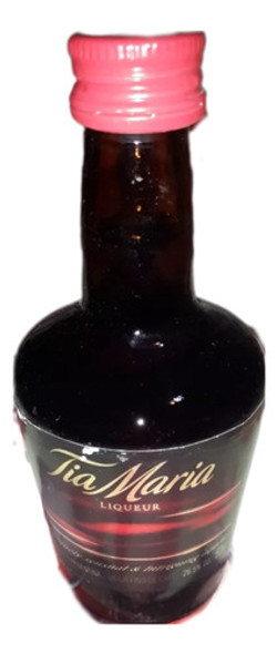 Botellita Miniatura Tia Maria Liqueur Bot. Vidrio Etiq Roja 0 Botellita Miniatura Tia Maria Liqueur Bot. Vidrio Etiq Roja 0
