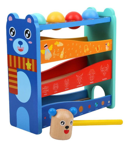 Juego Martillo Con Pelotas 3 Niveles  (21816) 0