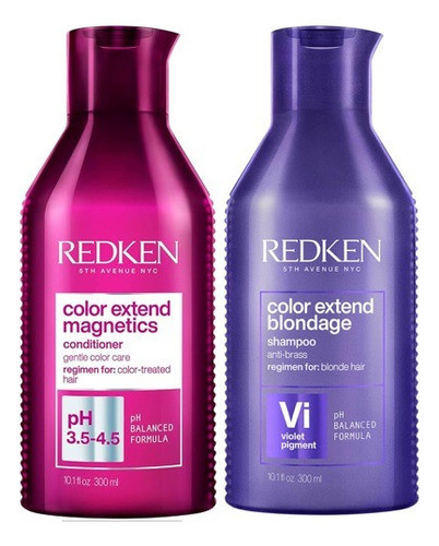 Pack  Blondage Shampoo  Y Acondicionador Color Extend Redken 0