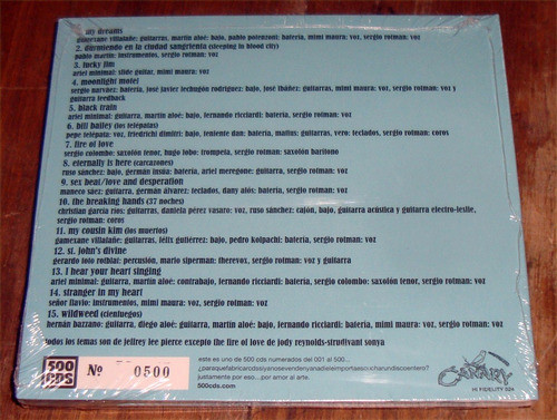 Sergio Rotman El Fuego Del Amor Gun Club Cd Sellado / Kktus 1