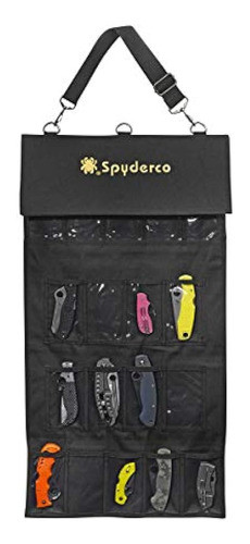 Spyderco Pequeño Spyderpac 18 Bolsillo Negro 0