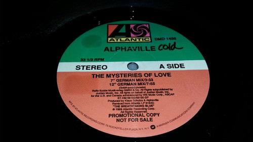 Alphaville The Mysteries Of Love Tapa Negra Usa Promo 1989 1