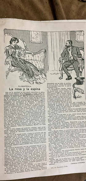 Leopoldo Lugones. La Rosa Y La Espina 1era Ed 1907. Hallazgo 0