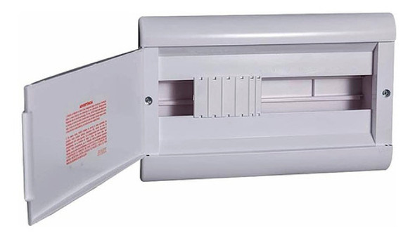 Quadro De Distribuição Embutir Para 16 Disjuntores Branco 0