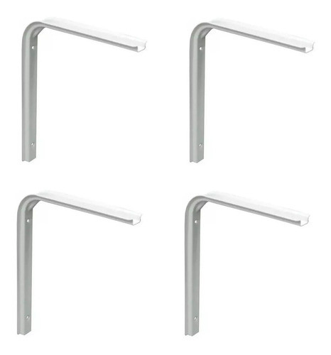 Mensula Escuadra Bracket Fija 250mm X 300 Mm X 4 Unidades 0